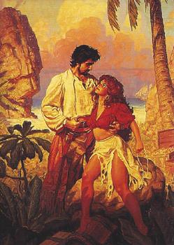 1994 Tim Hildebrandt's: Flights of Fantasy #14 The Pirate's Lust Front