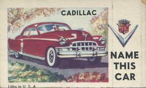 1950 Topps License Plates (R714-12) #37 Illinois Back