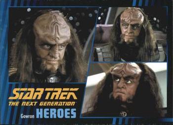 2013 Rittenhouse Star Trek The Next Generation Heroes & Villains #27 Gowron Front