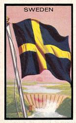 1963 Topps Flags Midgee #84 Sweden Front