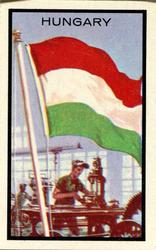 1963 Topps Flags Midgee #38 Hungary Front