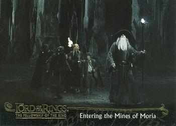 2002 Topps Lord of the Rings: The Fellowship of the Ring Update #130 Entering the Mines of Moria Front