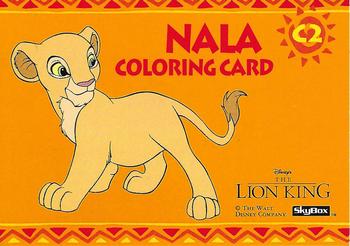1994 SkyBox The Lion King Series 1 & 2 - Color-Ins #C2 Nala Front