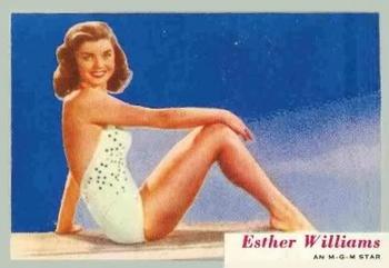 1953 Topps Who-Z-At Star? (R710-4) #49 Esther Williams Front