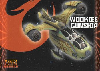 2015 Topps Star Wars Rebels #36 Wookie Gunship Front