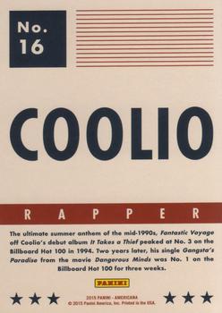 2015 Panini Americana #16 Coolio Back