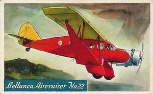1935 Heinz Famous Airplanes (F277-1) #22 Bellanca Aircruiser Front