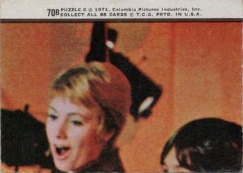 1971 Topps The Partridge Family Series 3 #70B Portrait Card  1: David Cassidy Back