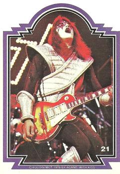 1980 Donruss Kiss (Australia) (Series 3) #21 Ace - Ace made his vocal debut with his song 
