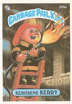 1987 Topps Garbage Pail Kids Series 9 #359a Kerosene Kerry Front