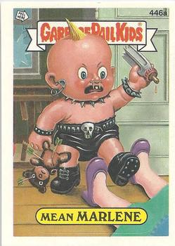 1987 Topps Garbage Pail Kids Series 11 #446a Mean Marlene Front