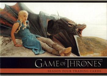2015 Rittenhouse Game of Thrones Season 4 - Promos #P2 Daenerys Targaryen / Drogon Front