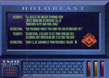 1995 Ultra Reboot - HoloBlast #2 Megabyte and Hexadecimal Back