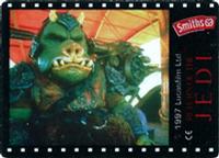 1997 Smiths Crisps Star Wars Movie Shots #40 Gamorrean Guard Back