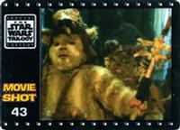 1997 Smiths Crisps Star Wars Movie Shots #43 Logray and Chief Chirpa Front