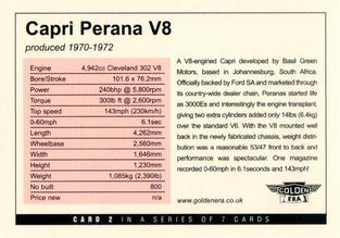 2004 Golden Era Capri Mk I Performance Models 1969-74 #2 Capri Perana V8 Back