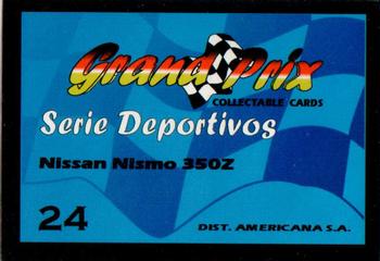 2007 Grand Prix Collectable Cards #24 Nissan Nismo 350Z Back