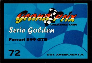 2007 Grand Prix Collectable Cards #72 Ferrari 599 GTB Back