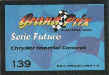 2007 Grand Prix Collectable Cards #139 Chrysler Imperial Concept Back