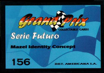 2007 Grand Prix Collectable Cards #156 Mazei Identity Concept Back