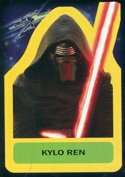 2015 Topps Star Wars Journey to the Force Awakens - Character Stickers #S-17 Kylo Ren Front