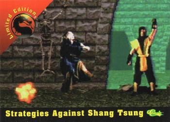 1994 Classic Mortal Kombat Series 1 - Limited Edition Vs. #LE8 Strategies Against Shang Tsung Front
