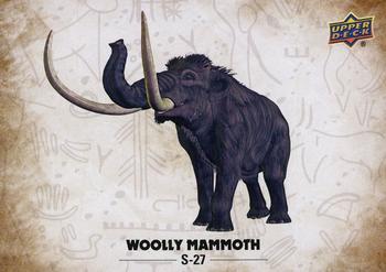 2015 Upper Deck Dinosaurs - Stickers #S-27 Woolly Mammoth Front