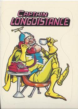 1983 Donruss Zero Heroes #38 Captain Longdistance Front