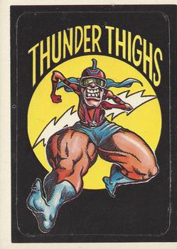 1983 Donruss Zero Heroes #46 Thunder Thighs Front