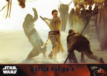2015 Topps Star Wars: The Force Awakens #88 Battle for BB-8 Front
