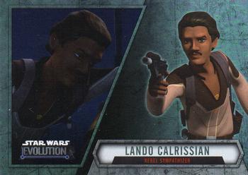 2016 Topps Star Wars Evolution #65 Lando Calrissian Front