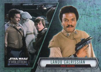 2016 Topps Star Wars Evolution #66 Lando Calrissian Front