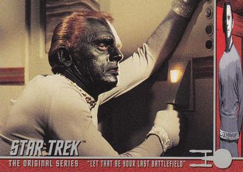 1999 SkyBox Star Trek The Original Series 3 #216 EP 70:3  Let That Be Your Last Battlefield Front