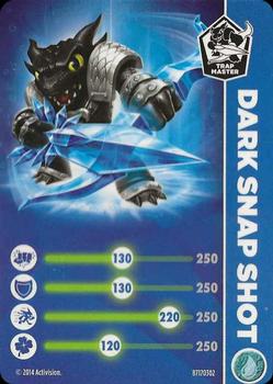 2014 Activision Skylanders Trap Team Stat Cards #NNO Dark Snap Shot Front
