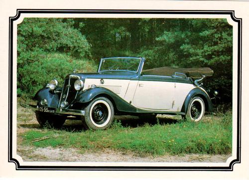 1989 Retro Car #8 1935 - Wanderer - 240 Front