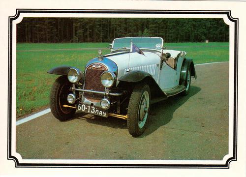 1989 Retro Car #11 1936 - Morgan 4/4 Front