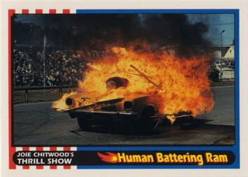 1992 Promo Collectibles Joie Chitwood's Thrill Show #17 Human Battering Ram Front