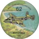 1962  Jell-O History of Aviation Coins #62 Mitchell 1940 Front
