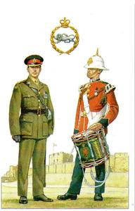 1991 Army Recruiting Office British Regiments #13 The King's Own Royal Border Regiment Front