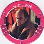 1999 Yum! Brands Star Wars Medallion Game #1 Ric Oliè Front