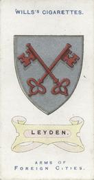 1912 Wills's Arms of Foreign Cities #1 Leyden Front