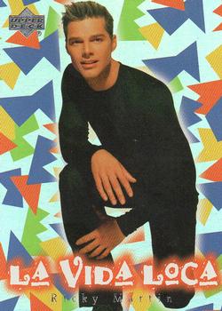 1999 Upper Deck Ricky Martin - La Vida Loca Rainbow Foil #L6 Ricky 6 Front