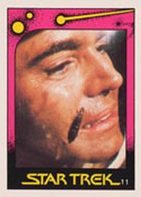 1982 Monty Gum Star Trek II: The Wrath of Khan #11 Chekov with Ceti eel Front