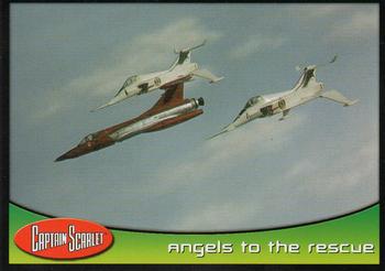 2001 Cards Inc. Captain Scarlet #38 Angels to the Rescue Front