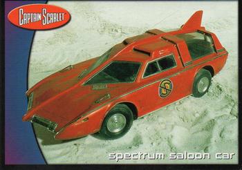 2001 Cards Inc. Captain Scarlet #67 Spectrum Saloon Car Front