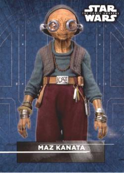 2016 Topps Star Wars The Force Awakens Series 2 - Character Stickers #18 Maz Kanata Front