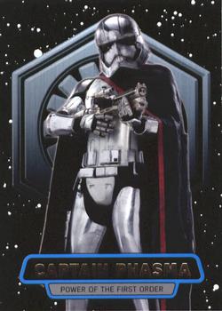 2016 Topps Star Wars The Force Awakens Series 2 - Power of the First Order #3 Captain Phasma Front
