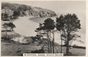 1938 Senior Service Holiday Haunts by the Sea #32 Blackpool Sands Front