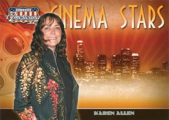 2008 Donruss Americana II - Promos #Promo Karen Allen Front