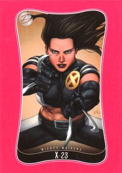 2014 Rittenhouse Marvel: Dangerous Divas 2 #90 X-23 Front